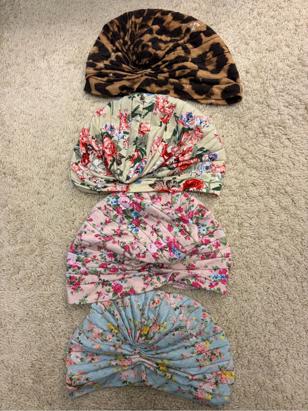 Turban Headwrap Set of 4 - Picture 2 of 6